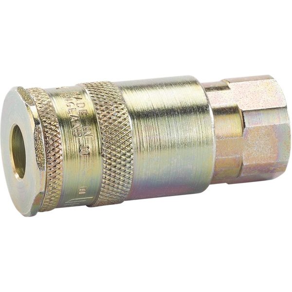 Draper Vertex Air Coupling Tapered Female Thread 1/4" BSP Pack of 1