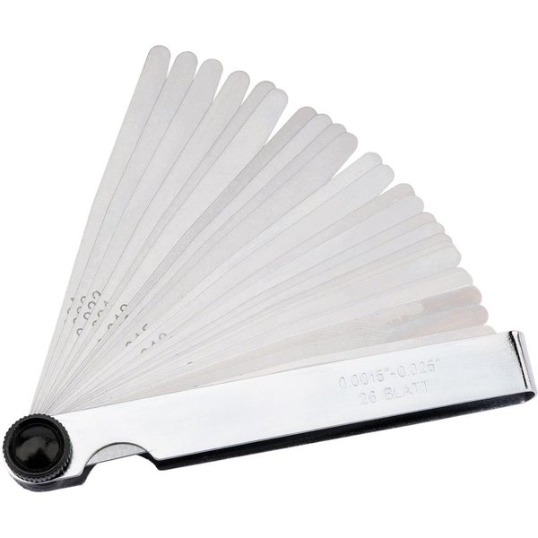 Draper 26 Blade Imperial Feeler Gauge Set