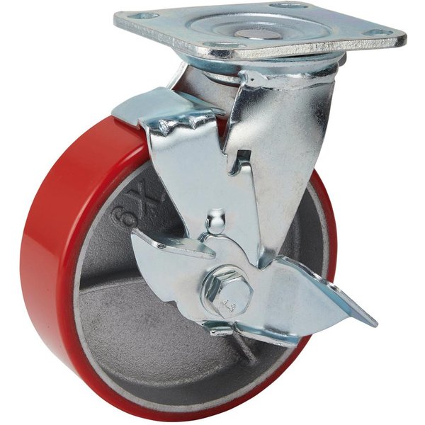 Draper Swivel Plate Fixing Heavy Duty Wheeled Casor and Brake