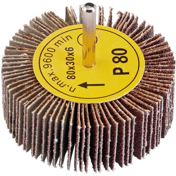 Draper Abrasive Flap Wheel 80mm 30mm 80g