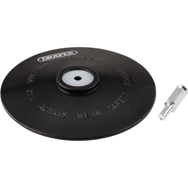 Draper Rubber Backing Disc 125mm