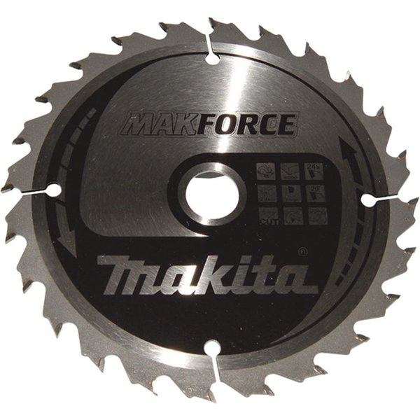 Makita MAKFORCE Circular Saw Blade for Wood Cutting