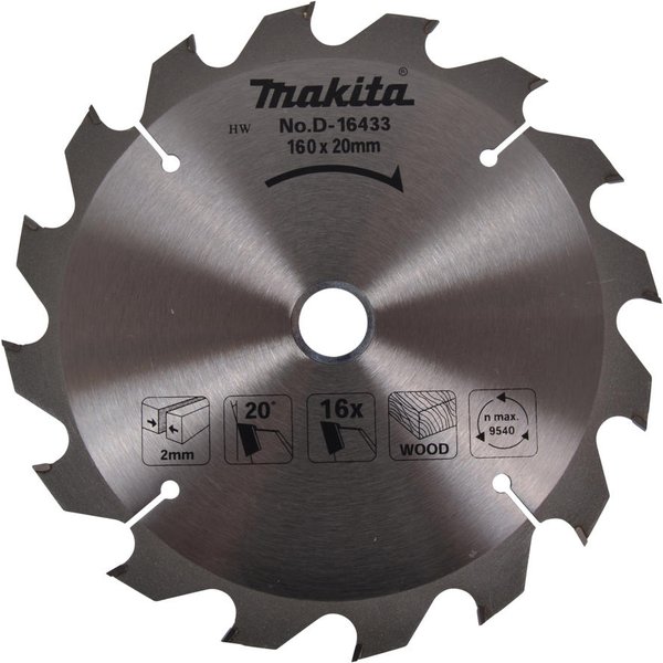 Makita Wood Cutting Circular Saw Blade