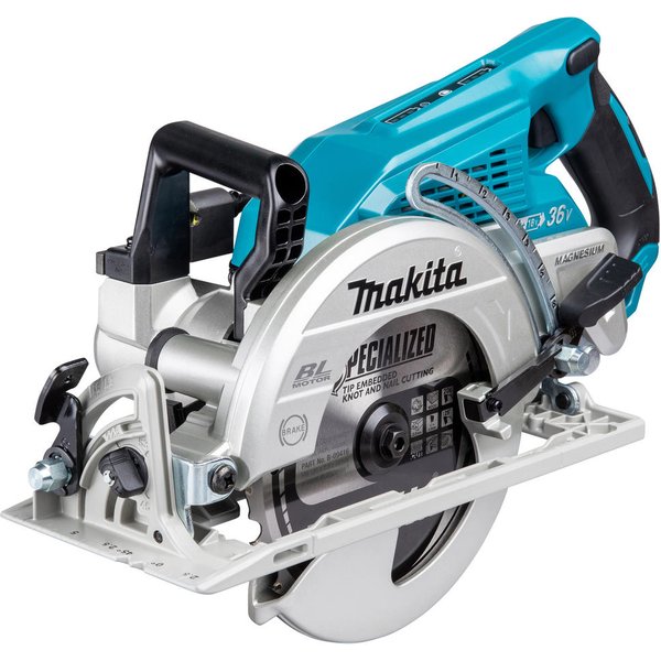 Makita DRS780 Twin 18v LXT Cordless Brushless Circular Saw 185mm