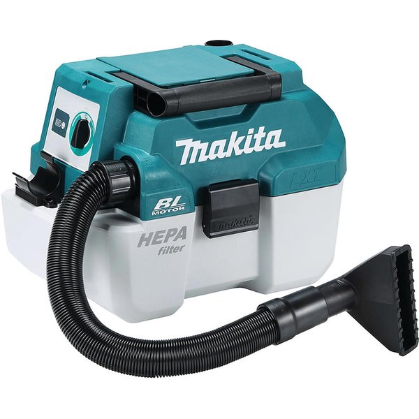 Makita DVC750L 18v LXT Cordless Brushless Dust Extractor