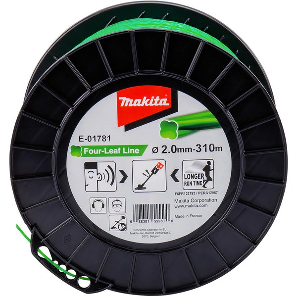 Makita Four Leaf Nylon Grass Trimmer Cord