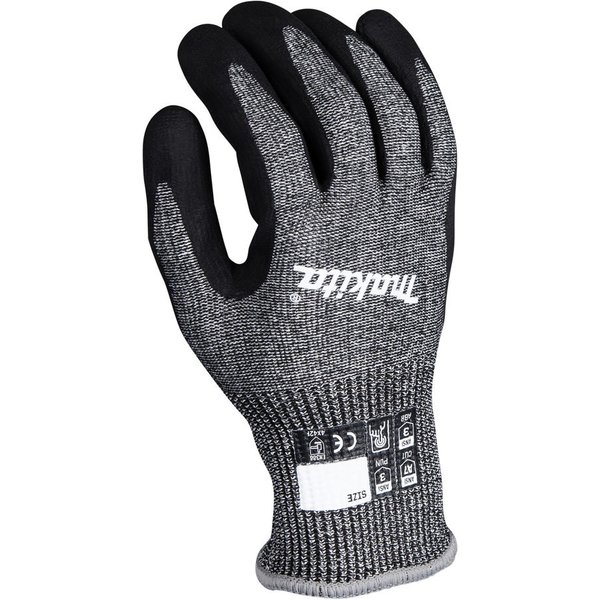 Makita Advanced FitKnit Cut Level 7 Nitrile Coated Dipped Gloves