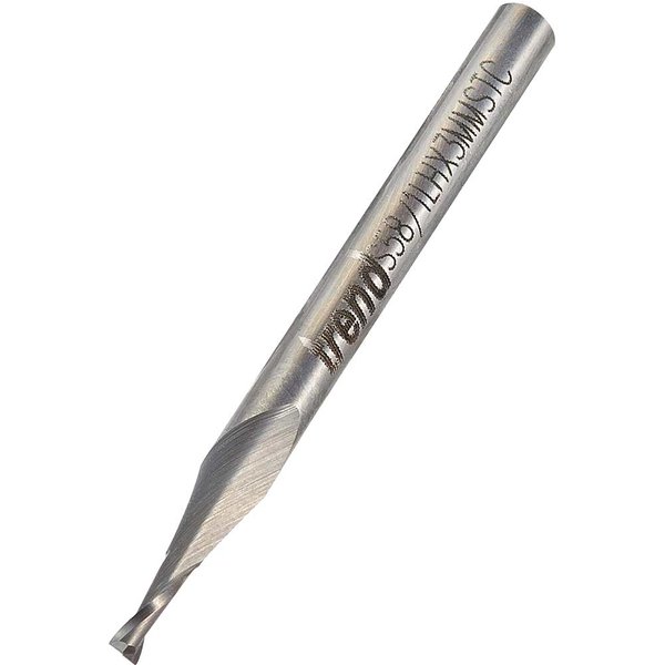 Trend Plastics and Engraving Mini Spiral Downcut Router Cutter