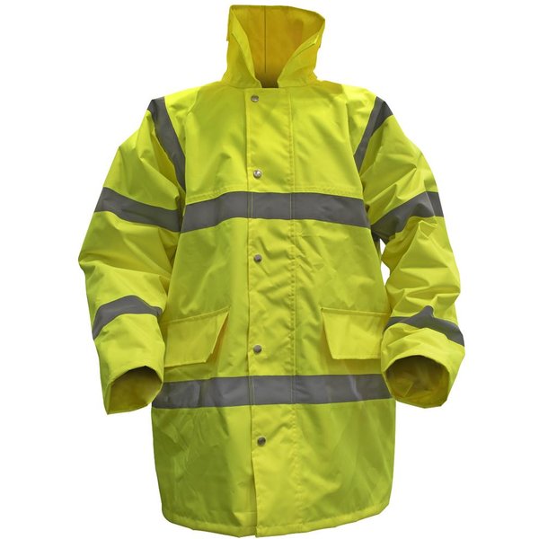Sealey Quilted Lining Hi Vis Motorway Jacket