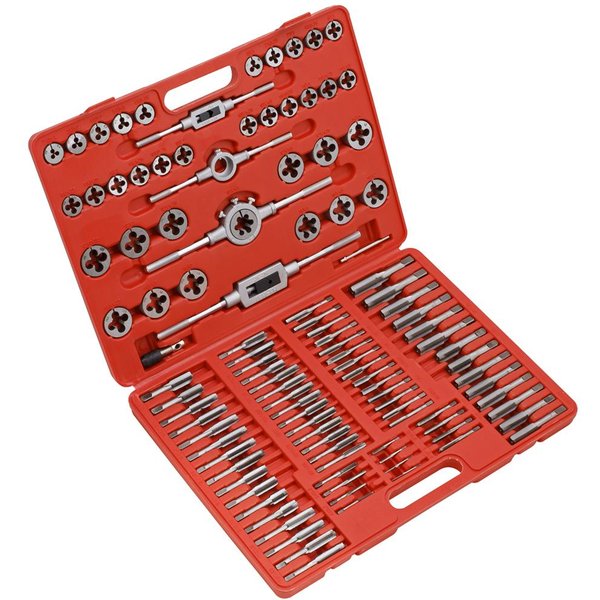 Sealey AK30110 110 Piece Alloy Steel Tap and Split Die Set Metric