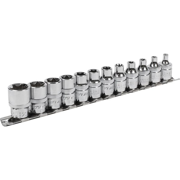 Sealey 12 Piece 3/8" Drive Torx Socket Set 3/8"