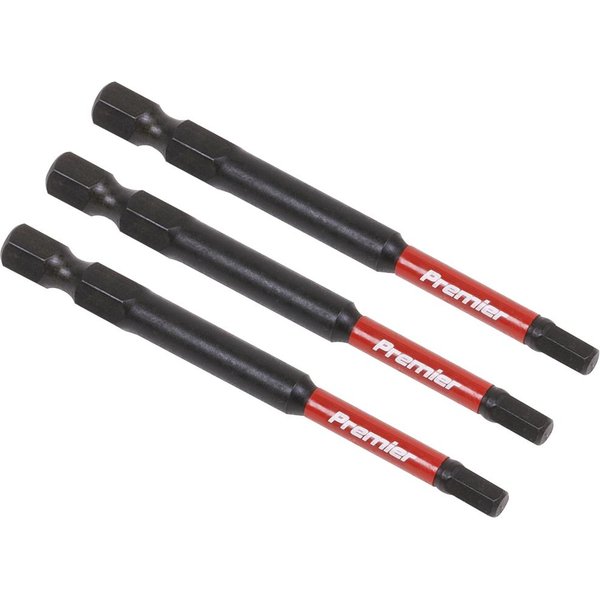Sealey Impact Power Tool Hexagon Screwdriver Bits