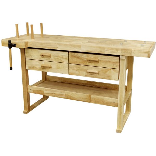 Sealey 4 Drawer Woodworking Work Bench 1.52m