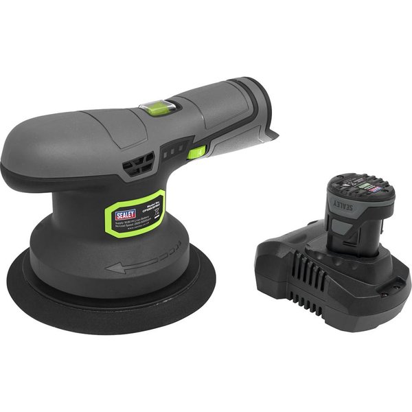 Sealey CP108VSP 10.8v Cordless Dual Action Sander Polisher 150mm
