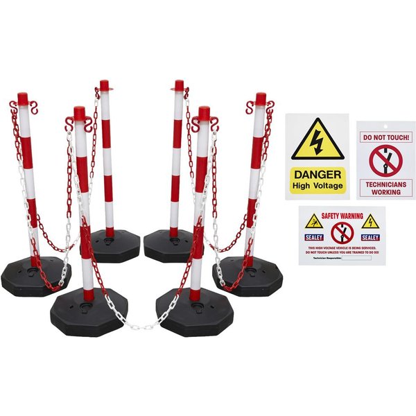Sealey Exclusion Zone Barrier Kit