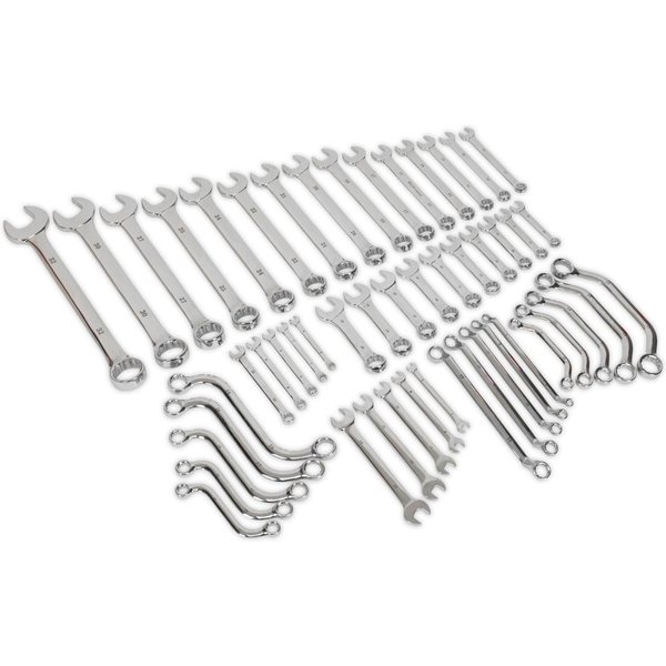 Siegen 50 Piece Multi Purpose Spanner Set Metric
