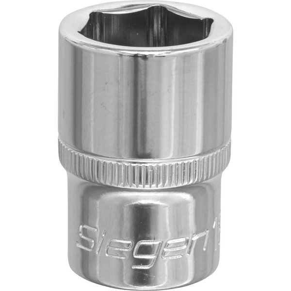 Siegen 1/2" Drive Hexagon WallDrive Socket Metric 1/2" 18mm