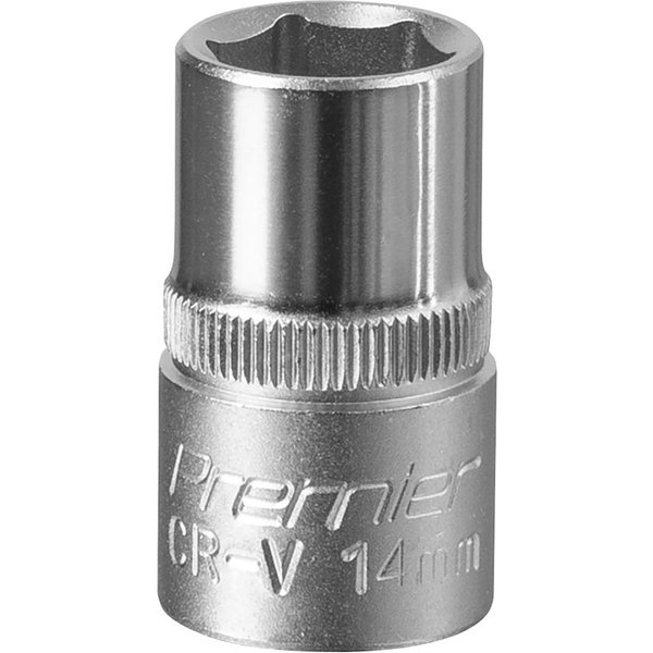 Sealey 1/2" Drive Hexagon WallDrive Socket Metric