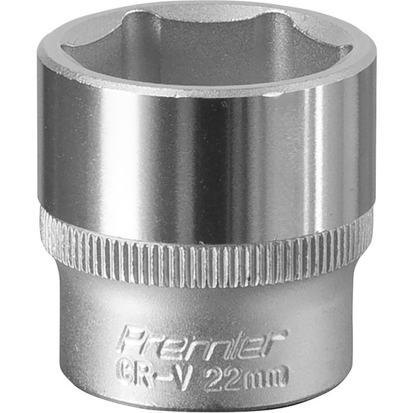 Sealey 3/8" Drive Hexagon WallDrive Socket Metric
