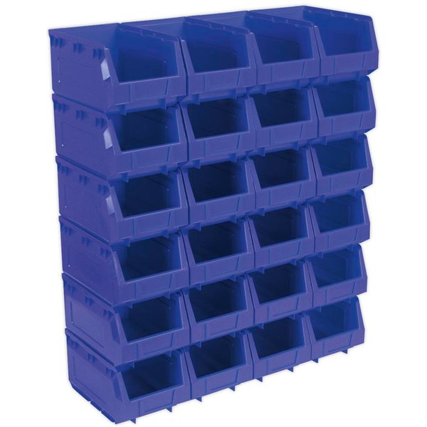 Sealey Plastic Storage Bin 148 x 240 x 128mm