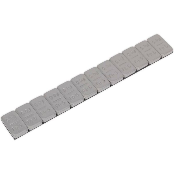 Sealey 5G Adhesive Zinc Plated Plastic Coated Wheel Weight Strips