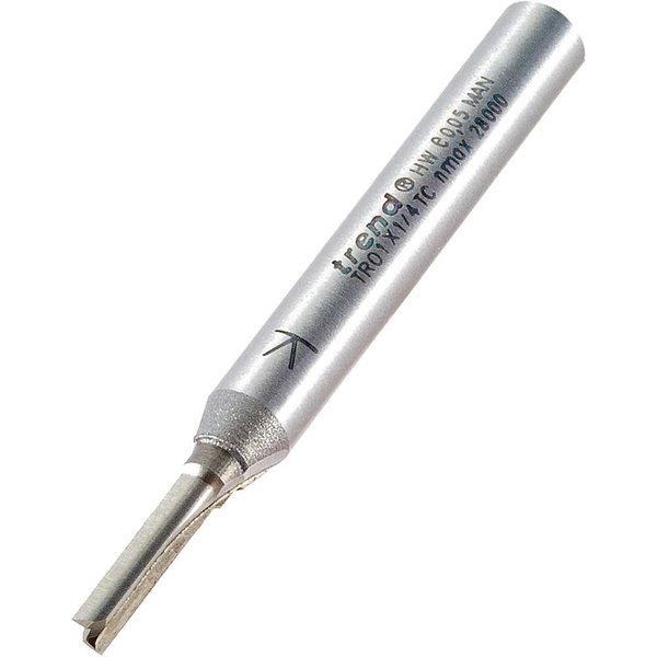 Trend Two Flute PTFE Coated Non Stick Router Cutter