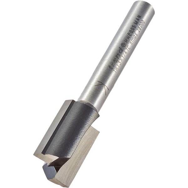 Trend Two Flute PTFE Coated Non Stick Router Cutter