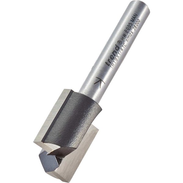 Trend Two Flute PTFE Coated Non Stick Router Cutter