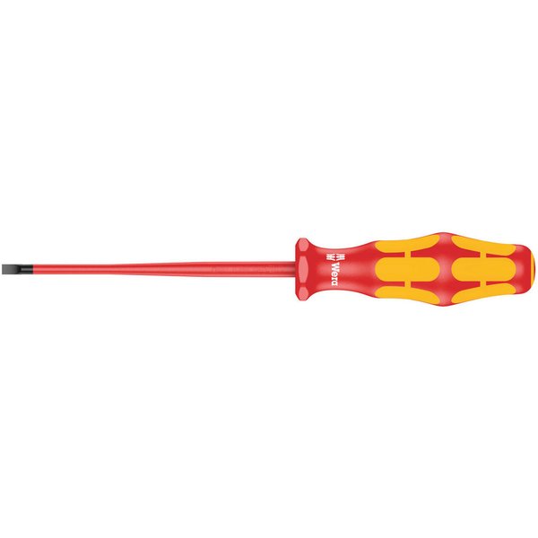 Wera Kraftform Plus 160IS VDE Insulated Slimline Slotted Screwdriver 3.5mm 100mm