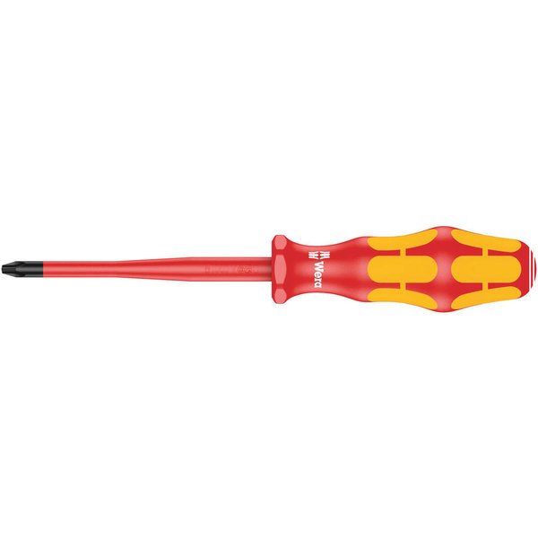 Wera Kraftform Plus 160ISS Phillips VDE Insulated Screwdriver PH2 100mm