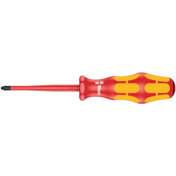 Wera Kraftform Plus 165IS VDE Insulated Slimline Pozi Screwdriver