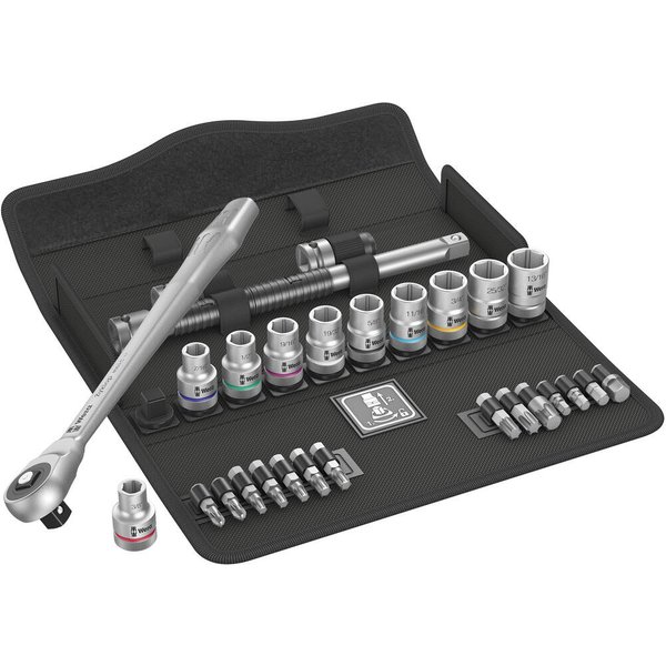 Wera Zyklop 28 Piece 1/2" Drive Socket Set Imperial 1/2"