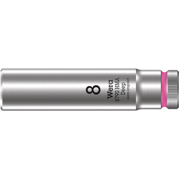 Wera 8790 HMA Deep 1/4" Drive Hexagon Socket Metric