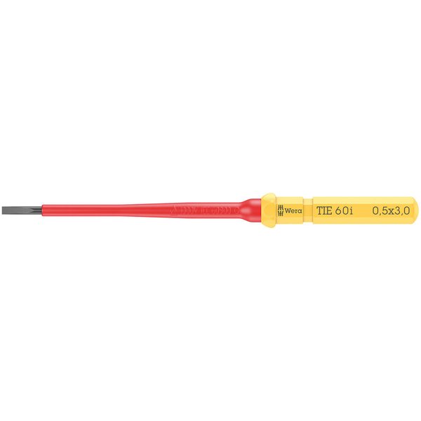 Wera Kraftform Kompakt 60 I VDE Insulated Slotted Screwdriver Blade