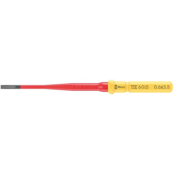 Wera Kraftform Kompakt 60Is VDE Insulated Slotted Screwdriver Blade