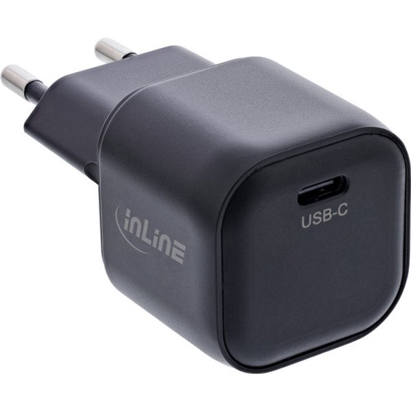 InLine® USB-C GaN Netzteil, PD, PPS, AVS, 100 W, schwarz