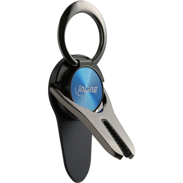 InLine® Smartphone 3in1 Smartclip, blau