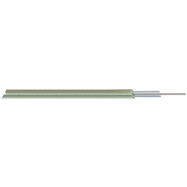 FTTH Micro-Dropkabel MDIC OS2 2E (1x2), 150N LSZH weiß 2,0x3,1mm G657A1 750m Box
