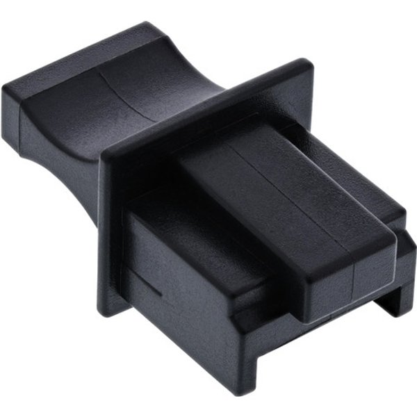 InLine® Staubschutzkappen für RJ45 Buchsen, schwarz, 100 Stück