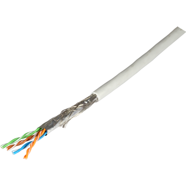 Patchkabel Cat5e SF/UTP 300MHz, 4x2xAWG26, FRNC-B, blau