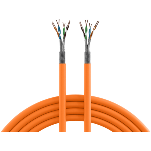 INFRALAN® Cat.7 1000 AWG23,S/FTP 4P CPR, Eca orange, 60m