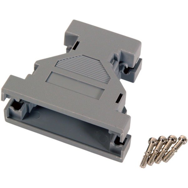 Serielle und Paralelle Kabel und Adapter Leer-Gehäuse-Plastik 25-25pol., grau, - 1 VPE = 50 St�ck