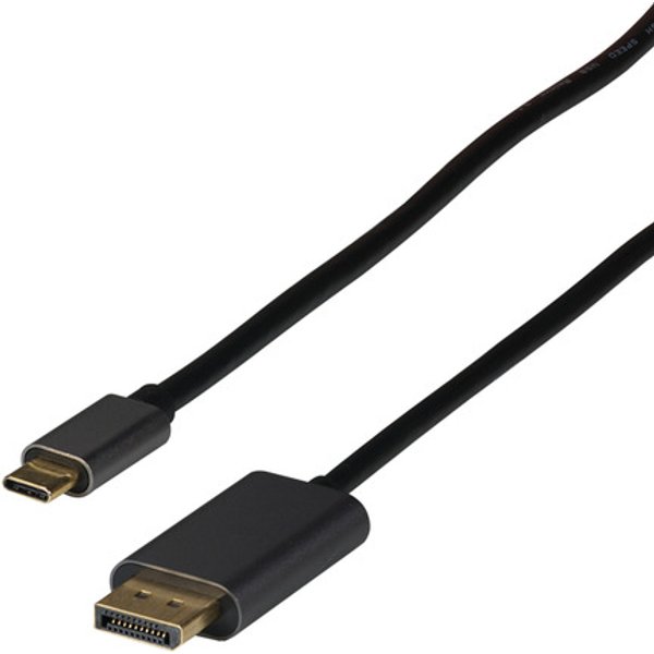 USB Typ C - DP1.4 Kabel, USB Typ-C, Stecker - DP20 Stecker, 8K@60Hz, 2m