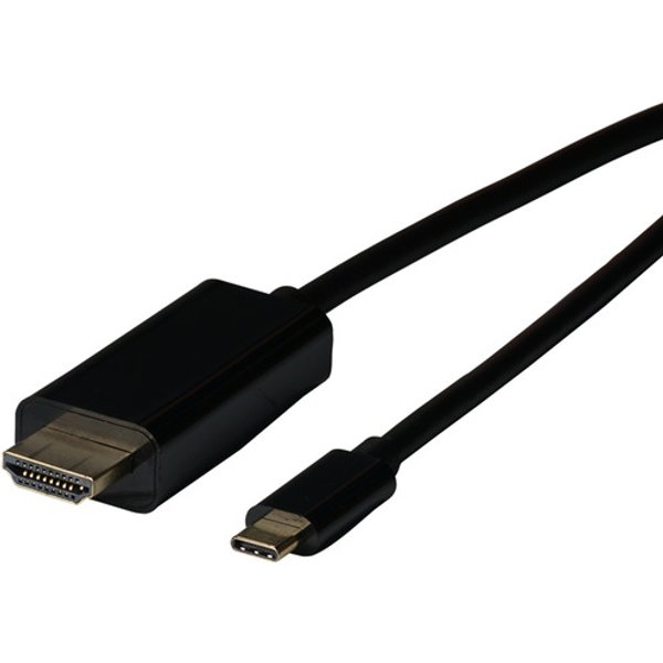 USB Typ C - HDMI Kabel, USB Typ C, Stecker - HDMI Stecker, 4K@30Hz, 2m