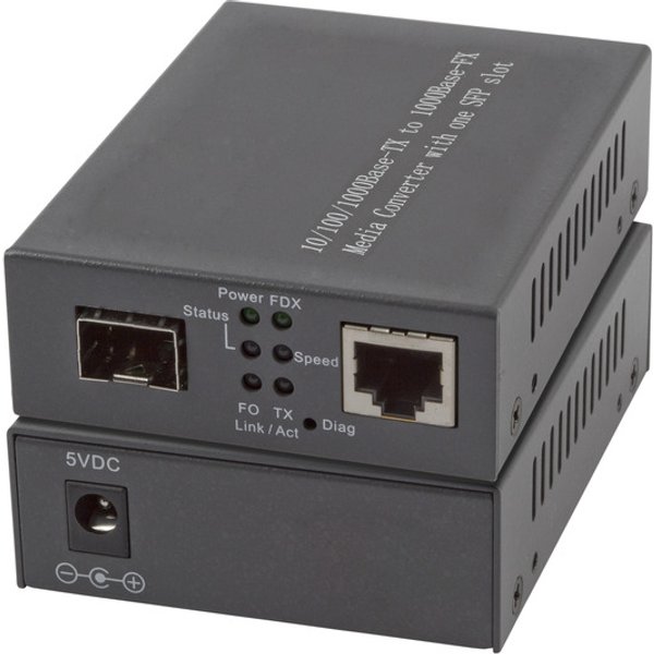 EFB Elektronik EFB-Elektronik - Medienkonverter - 1GbE - 1000Base-T, 1000Base-X - SFP (mini-GBIC)