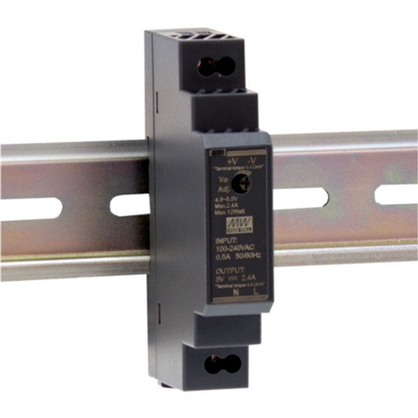 Hutschienen-Netzteil 24V, 0.63A, 15.2W, Mean Well