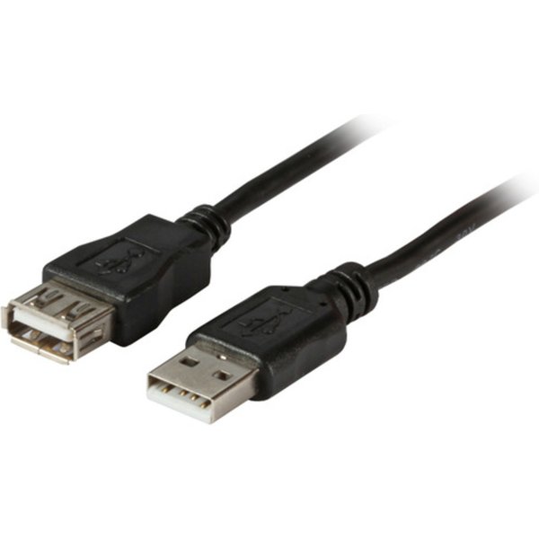 USB USB2.0 Verlängerungskabel A-A,St-Bu 1,8m, grau, Classic - 1 VPE = 10 St�ck