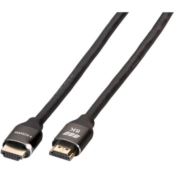 HDMI Ultra HighSpeed HDMI Kabel with, Ethernet 8K60Hz,A-A St-St, Premium Alumi - 1 VPE = 10 St�ck