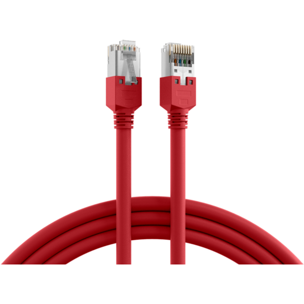 RJ45 Patchkabel Cat.5e S/UTP PVC, Dätwyler 5502 TM11 rot 10m
