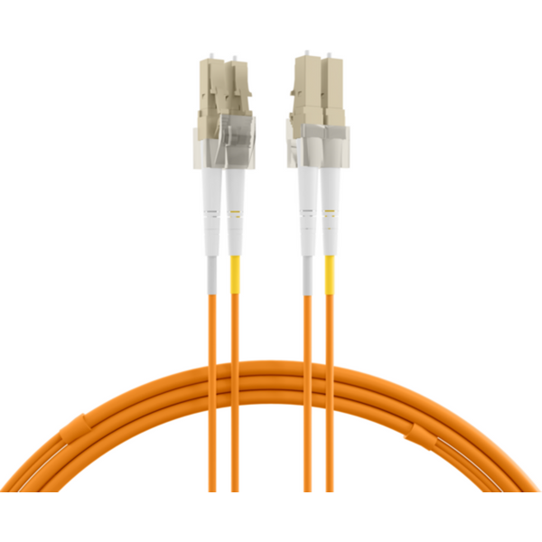 Glasfaser Patchkabel Duplex Patchkabel LC-LC OM2, 0,5m LSZH 2mm orange - 1 VPE = 30 St�ck
